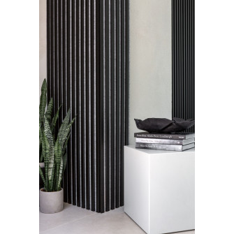 Wooden wall panel 2700 x 400mm (Grey - White)